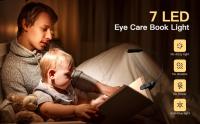 Luz de Lectura LED Portátil Recargable por USB Luz de Día Blanca Cálida Friiente Ajustable - details 13