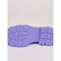 Zapatos de cuña informales ligeros hasta el tobillo para mujer de marca, botas de plataforma de media pantorrilla con calcetín de punto, invierno - details 14