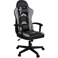 Reclinable con Cojín Lumbar y Cervical |   Respaldo Alto Acolchado |   Altura ajustable |   Ruedas Giratorias 360 °   y Reposabrazos |   Ideal Ordenador, Oficina, Videojuego o Escritorio - details 18