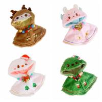 Mantón de Navidad, ropa de muñeca de algodón de 20CM, reemplazo de muñeco de nieve, ropa para muñecos de peluche, traje, ropa DIY, juguetes de peluche, ropa - details 1