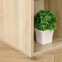 Estantería de Madera Rústica Marrón 7 Compartimentos para Libros, Archivos, Dormitorio, Oficina - details 17