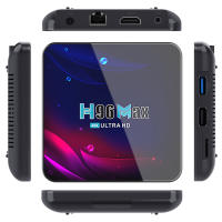 Dispositivo de TV inteligente H96 Max V11, decodificador con Android 11,0, RK3318, cuatro núcleos, 4GB, 32GB, 64GB, Wifi 2,4G, 5G, BT4.0, reproductor multimedia, 2GB, 16GB - details 11