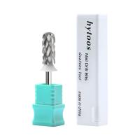 HYTOOS 5XC broca de seguridad para uñas acrílicas, broca de carburo de barril superior redondeado para uñas, removedor de Gel grueso, accesorios de manicura - details 8