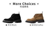 Block UK Business Zapatos formales de oficina de boda de cuero genuino para hombres, función transpirable e impermeable, resortes de malla - details 1