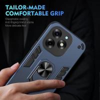 Funda protectora para teléfono itel S23+ con soporte, PC rígido y TPU suave - details 3