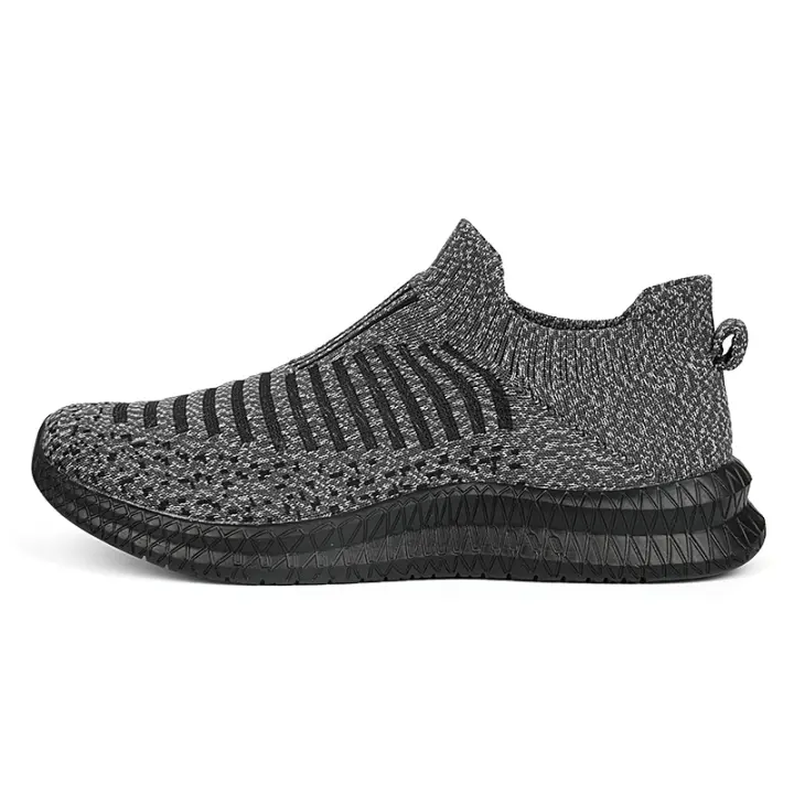 Zapatos para caminar para hombre, zapatillas unisex transpirables, con absorción de impacto, ligeras, informales, para exteriores - 1