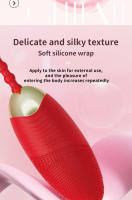 Vibrador de huevo de rosa para mujer, productos sexuales para adultos, y masturbación coqueteo, control remoto por aplicación - details 1