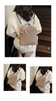 Mochila de viaje diario personalizada de PU de color sólido 2025, bolso cruzado simple de un solo hombro, bolso vertical para mujer - details 12