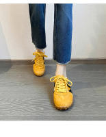 Zapatillas de deporte Zapatos de mujer Color de cuero a juego Casual Transpirable Versátil Retro Zapatos de entrenamiento alemanes - details 24