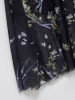 Vestido con correa para el hombro de moda europea y americana Vestido estampado medio y largo con cuello en V para mujer - details 6