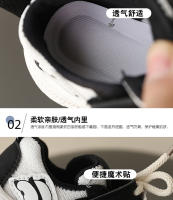 Primavera nuevos niños zapatos casuales para correr antideslizante de suela suave niños bebé lindo de dibujos animados papá zapatos niñas - details 3