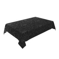 Funda de poliéster lavable rectangular con esqueleto gótico negro, mantel de cocina, fiesta, picnic, decoración de restaurante - details 1