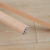 Sillas Nordicas Pack 2,Polipropileno y Patas Madera de Haya Sillas Dormitorio