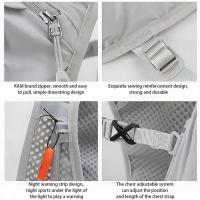 Chaleco de hidratación transpirable, impermeable, múltiples bolsillos, mochila para correr, Material de nailon ultraligero, mochila para agua, maratón - details 3