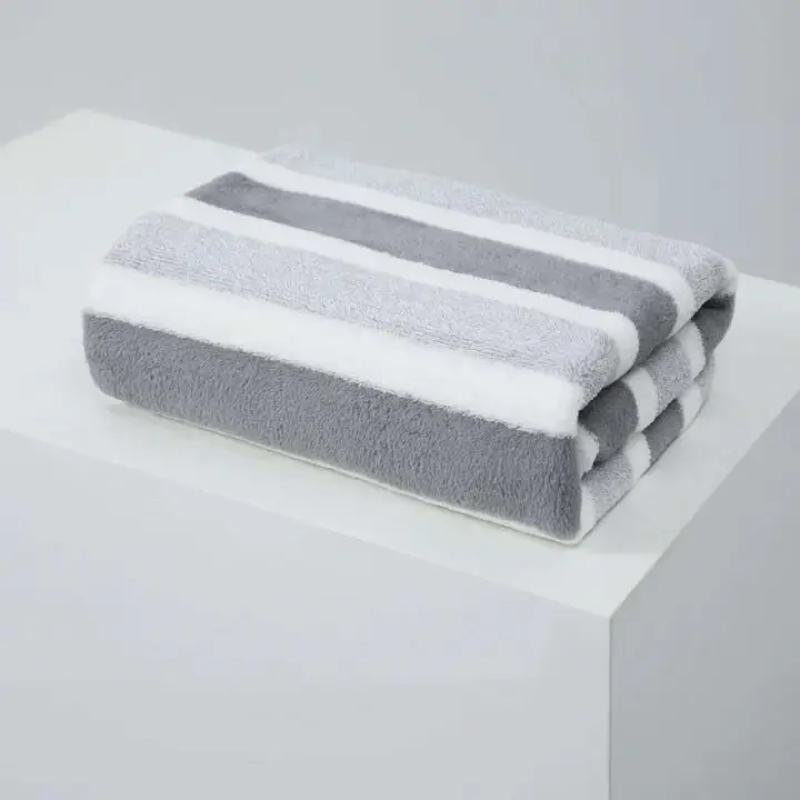 Nueva casa suave para hombres y mujeres, toallas de baño cómodas de algodón grueso absorbentes de secado rápido para ducha - 1