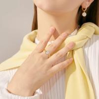 Szjinao-Anillo de moissanita de oro de 14k 100% auténtico para mujer, joyería de oro de lujo para boda, anillos de promesa, artículos de liquidación, gran oferta - details 3