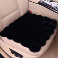1 pieza de cojín General Motors, funda de cojín de asiento de terciopelo grueso y cálido para invierno, suministros para interiores de automóviles - details 6