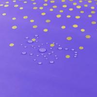 Mantel desechable de plástico, cubierta rectangular para mesa de fiesta, azul, dorado, impermeable, suministros de Decoración de cumpleaños y boda - details 5