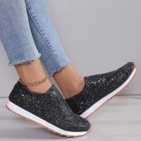 Zapatillas Deportivas Sin Cordones de Moda Otoño 2025 Pisa Fuerte con Tacón Bajo para Mujer - details 14