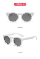 Gafas de Sol Polarizadas para Niños Marco Redondo Fresco Protección Solar Anti-Ultravioleta con Cordón - details 21