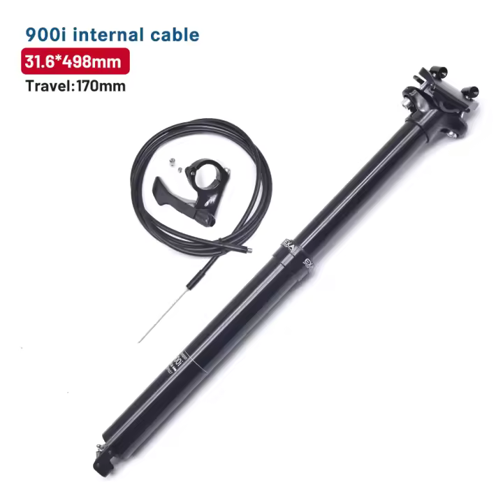 Poste de Asiento Kindshock KS EXA 900i para Bicicleta de Montaña Control de Cable Elevación Tubo de Silla Interno Ruta Dropper 30.9/31.6*395mm - 1