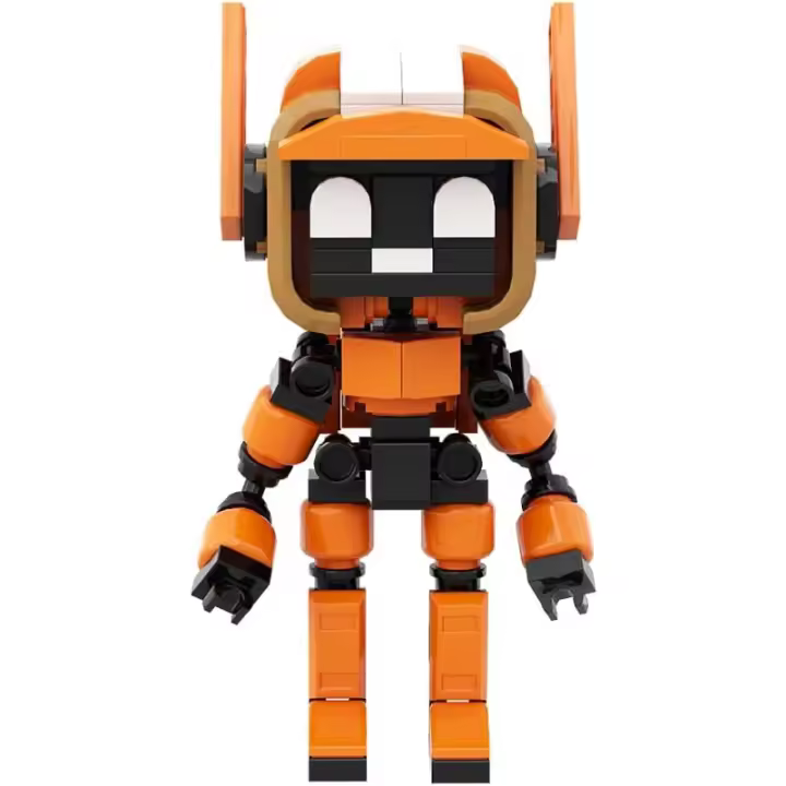 Juego de juguetes de construcción de robots de la muerte para niños, niños, niñas y fanáticos de la televisión; Colección de anime de comedia, modelo de figura de acción de robot futuro inteligente, juguetes, bloques de construcción de robot con cabeza de - 1
