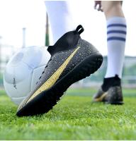 Botas de fútbol de alta calidad para hombre, tacos de fútbol TF/FG Unisex, zapatos de entrenamiento resistentes al desgaste, zapatillas antideslizantes para niños jóvenes al aire libre - details 22