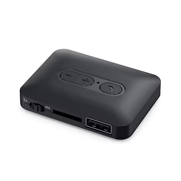 VAORLO-receptor de Audio con Bluetooth 5,4, transmisor compatible con USB, tarjeta TF, reproducción de 3,5mm, AUX, estéreo, HIFI, sin pérdidas, adaptador inalámbrico de música - 1