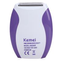 Kemei-afeitadora recargable 280R para mujer, afeitadora Facial, corporal, pierna, brazo, Bikini, espalda, cuello, recortadora eléctrica, depilación portátil, maquinilla de afeitar indolora - details 8