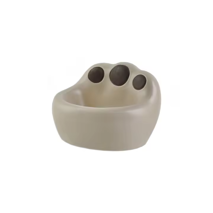 Cuenco de cerámica de gran capacidad para gatos, cuenco antivuelco antideslizante, forma de rana, alimentador para beber para gatos, comida para mascotas - 1