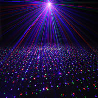 Proyector de Patrón de Estrellas RGB Láser MINI REMOTE ESHINY para Disco DJ Baile Fiesta de Navidad con Efecto de Luz N6T179 - details 5