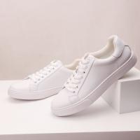 Zapatos blancos retro con punta negra para hombre, zapatillas versátiles - details 12