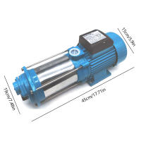Bomba centrífuga de 100M, 4000 L/H, 2200W, tubería anticorrosión de acero inoxidable - details 7