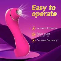 Potente vibrador de succión 2 en 1 para mujer, estimulador de clítoris y pezón, masajeador vaginal, masturbador femenino al vacío Oral, Juguetes sexuales para adultos - details 5