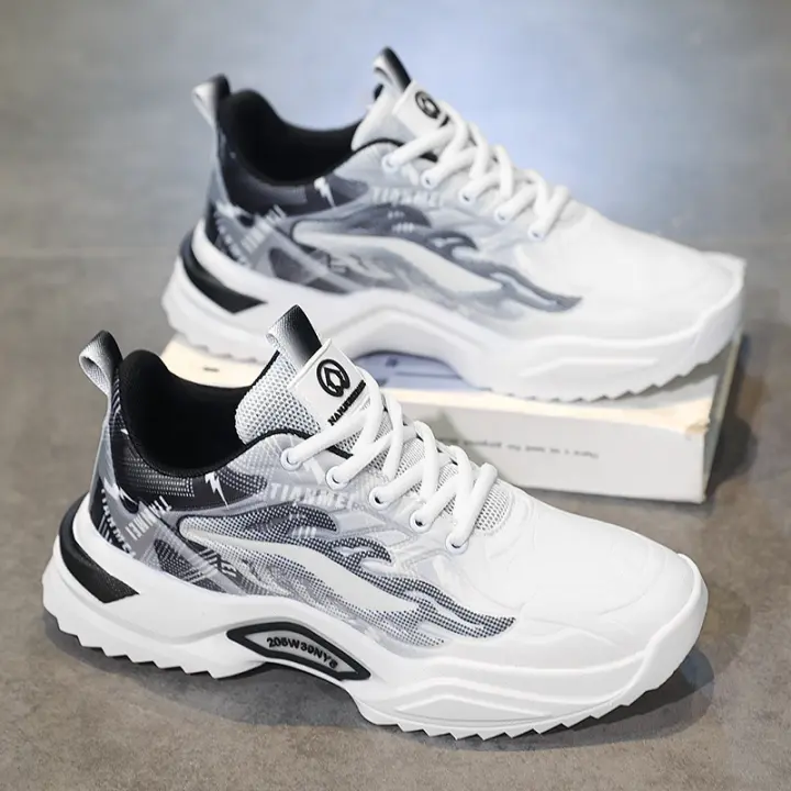 Zapatillas Versátiles y Transpirables para Hombres Nueva Moda Primavera-Otoño para Adolescentes - 1