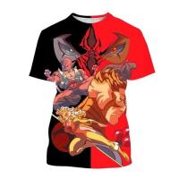 Thunder Cat Impresión 3D Tallas grandes Diseño de camiseta para hombres y mujeres Animación informal Deportes Secado rápido Transpirable - details 6