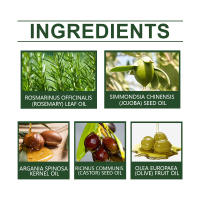 El romero promueve un crecimiento saludable y nutritivo, aceite esencial resistente para el crecimiento del cabello - details 2