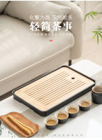 Olla de cerámica negra Kung Fu para oficina en casa, taza, cuenco con tapa simple, tarro, juego completo, plato de té - details 3