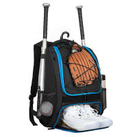 Youth Baseball Bag,Softball Bag with Shoes Compartment,Baseball Backpack with Fence Hook for TBall Bat & Equipment - details 2
