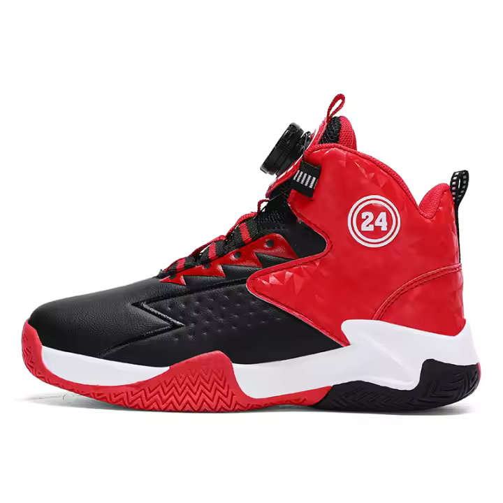 Zapatillas deportivas transpirables para niños Zapatos para correr de cuero antideslizantes - 1