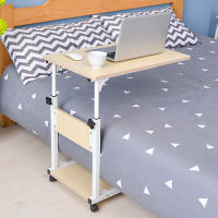 Mesa de Cabilla Ajustable de Altura Estilo Moderno Rectangular Para Cama de Hospital y Portátil - details 8