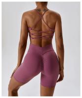 Sujetador Deportivo Sexy para Mujeres Top de Gimnasio Entrenamiento Correr Cruz Yoga Sujetador de Yoga Stretch Ropa Interior Fitness para Mujeres Material de Nylon Temporada Primavera/Verano - details 16