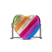Bolsos de cadena para mujer, bolsos cruzados de hombro para mujer, bolsos con forma de corazón, cuerpo pequeño de gran capacidad - details 1