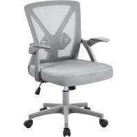 Silla de Oficina Silla de Trabajo con Reposabrazo Silla Ajustable Silla Ergonómica Silla Negra Altura Ajustable Malla Carga 136 KG Silla de Despacho Estudio - details 18