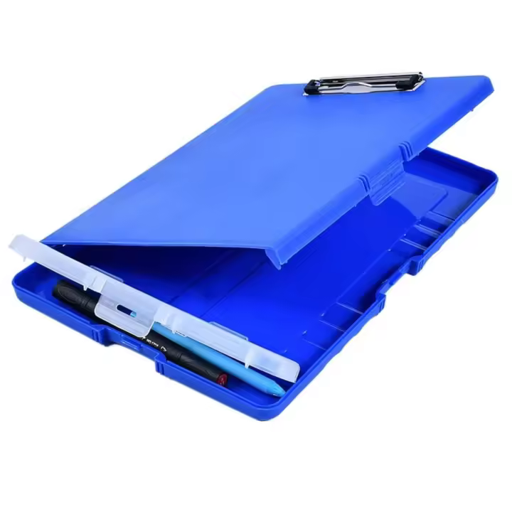 Organizador de archivos de papel de prueba, almohadilla de escritura, portapapeles de almacenamiento, portapapeles de escritura, carpetas de archivos de documentos, caja de archivos - 1