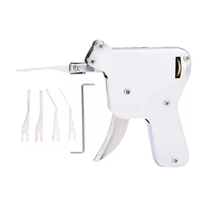 KAK-Herramientas de cerrajero de acero inoxidable, abridor de cerradura de puerta, Kit de herramientas de reparación de llave rota, ganchos de herramientas de recolección de cerradura - 1