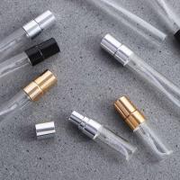 Hidratante, tapa dorada y plateada, viales de muestra, contenedor cosmético transparente, atomizador de Perfume, botella de vidrio recargable, botella pulverizadora - details 9