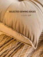 Almohada de cabecera larga, cojín triangular con relleno de lectura, respaldo grande, soporte de cuña, cama, sofá cama, almohada cómoda para descansar en la cintura - details 6