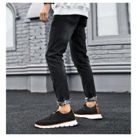 Zapatos ligeros para caminar para hombre, Zapatillas de malla transpirables, informales, para exteriores - details 3