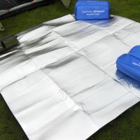 Colchoneta ultraligera impermeable para acampar, manta de Picnic, colchón de playa, almohadilla para dormir, papel de aluminio, alfombra de espuma EVA, huella de tienda al aire libre - details 13